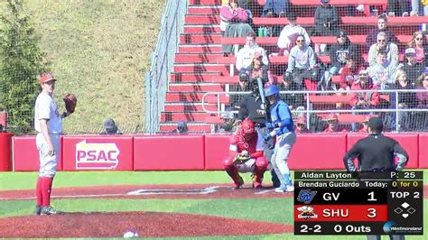 Grand Valley State At Seton Hill Game 2 Baseball WestmorelandSports1