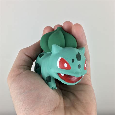 Bulbasaur Figure 3d Printed Hand Painted