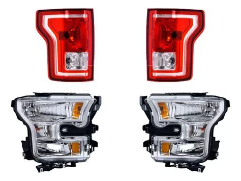 Set Calaveras Faros Depo Ford F Env O Gratis