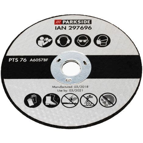 5 disques à tronçonner en métal adaptés à la meuleuse d angle Parkside