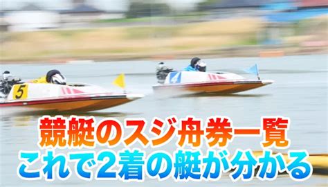 競艇（ボートレース）で言われるスジ舟券とは一体？スジが分かれば予想が当たる！？気になるスジ一覧と解説！