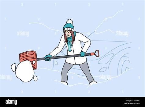 Blizzard Condition Stock Vector Images Alamy