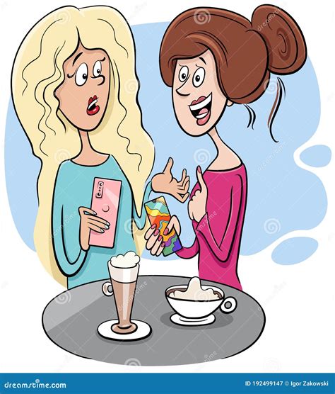 Gossiping Women Vector Illustration | CartoonDealer.com #5778092