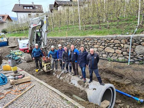 Kastelbell Tschars Zusammenarbeit Von Wildbachverbauung Und Gemeinde