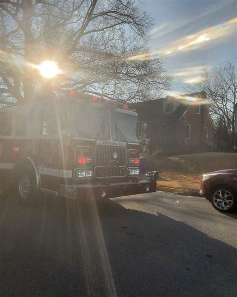 Truck Handles College Park House Fire Berwyn Heights Volunteer Fire