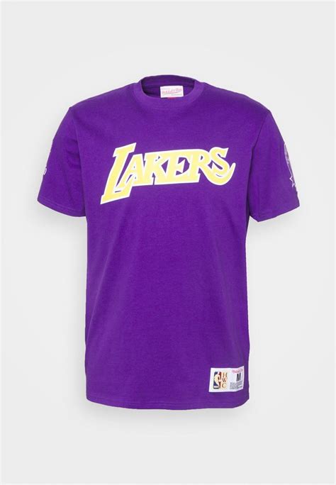 Mitchell And Ness Nba Los Angeles Lakers Tee Champ City Club Wear