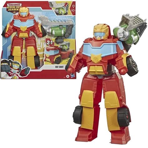 Boneco Hot Shot Transformers Rescue Bots Academy Hasbro E7591 Bonecos