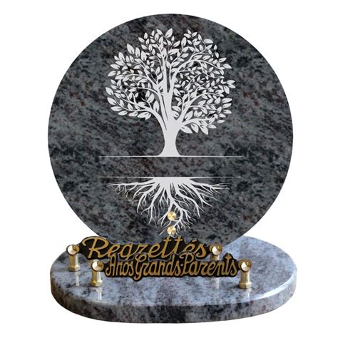 Plaque Funéraire Arbre de Vie Rendez hommage avec Funéraire en Ligne