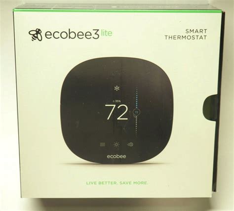 Ecobee 3 Lite Smart Wi Fi Thermostat Eb State3lt 02 636878381745 Ebay