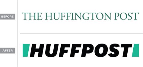 Download Huffington Post Launches New Huffpost Brand Identity Huffington Post Logo Png Full