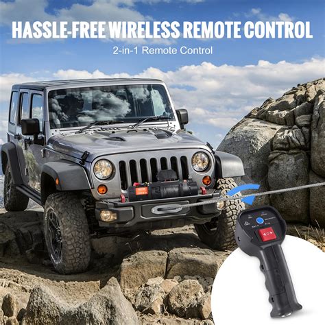 Electric Winch With Remote Control