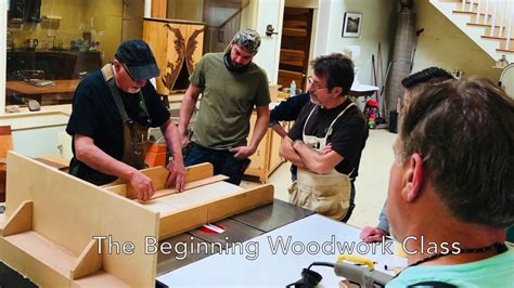 Beginning Woodwork Class At The School Of Woodwork Youtube