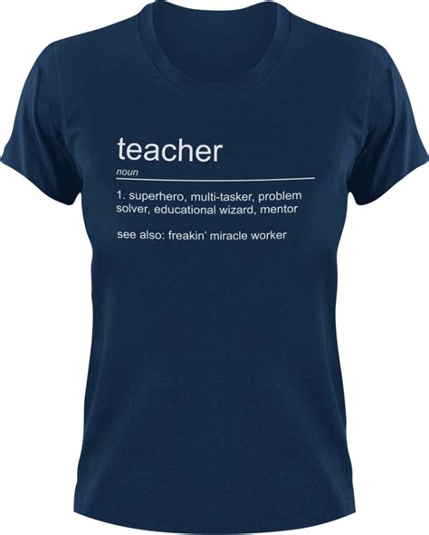 Teacher T Shirt T Za