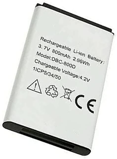 Zgszmall DBC 800D Battery For Doro PhoneEasy 515 6525 6031 500GSM 6051