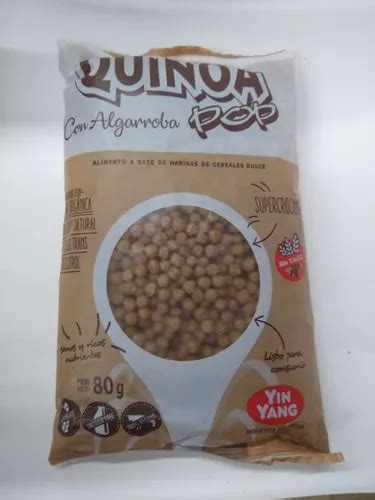 Cereal Quinoa Pop Con Algarroba Yin Yang Vegano Sin Tacc Mercadolibre