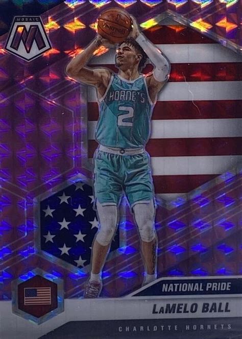 LaMelo Ball 2020 Mosaic 257 National Pride Purple 49 Price Guide