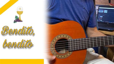 BENDITO BENDITO BENDITO SEA DIOS Tutorial En Guitarra YouTube