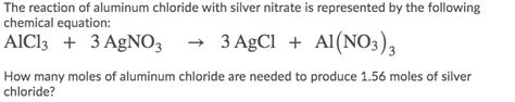 Answered The Reaction Of Aluminum Chloride With Bartleby