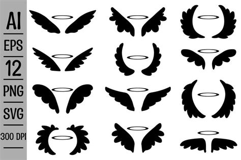 Wing clipart vector design illustration (2467635)