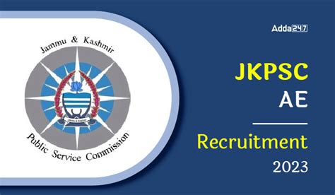 Jkpsc Ae Recruitment 2023 Notification Out Apply Online For 50 Posts