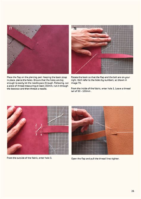 Long Stitch Binding With A Chain Stitch Variation Tutorial Etsy Uk