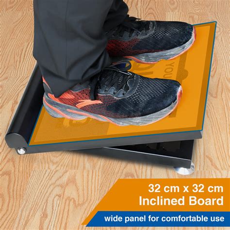 Snapklik Professional Steel Slant Board Calf Stretcher Adjustable