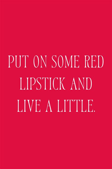 Red Lipstick Tumblr Quotes