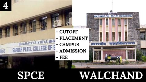 Sardar Patel College Of Engineering And Walchand College Of Engineering