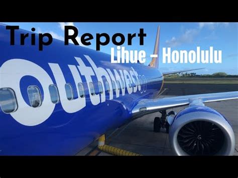 Trip Report Southwest Airlines Boeing Max Economy Lihue