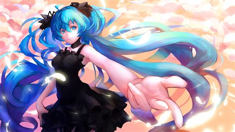 Papel De Parede Ilustração Cabelo Longo Anime Meninas Anime