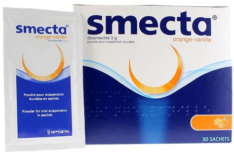 Smecta poudre un traitement contre la diarrhée aiguë ou chronique