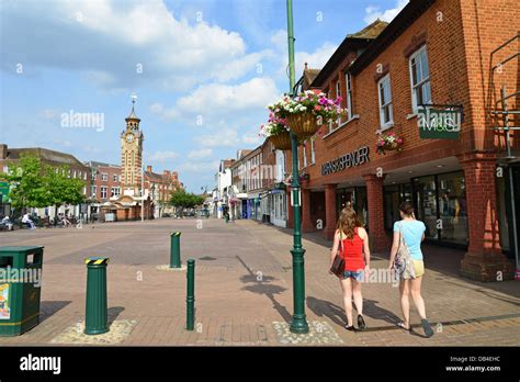 Clock Tower Epsom Town Centre Hi Res Stock Photography And Images Alamy