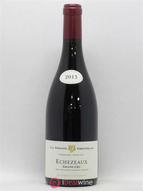 Acheter Echezeaux Grand Cru Forey P Re Et Fils Domaine Lot