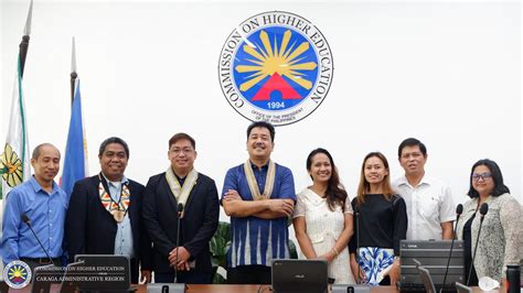 Ched Chairman J Prospero E De Vera Iii Visits Caraga State University