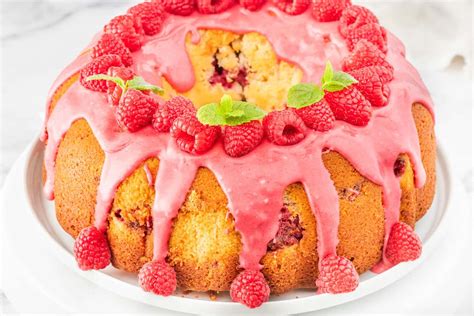 Lemon Raspberry Bundt Cake A Classic Twist