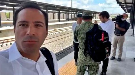 AMLO supervisa avances del Tren Maya en compañía de su hijo Lado mx