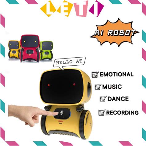 Smart Robots Toy Dance Voice Interactive Communication Robot Voice ...