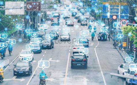 Intelligent Transportation Smart City Creative Image Picture Free