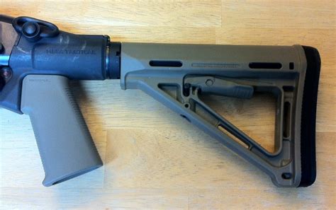 Mesa Tactical Adapter with Magpul Stock and Pistol Grip