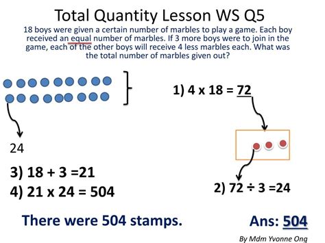 total quantity lesson ws  powerpoint
