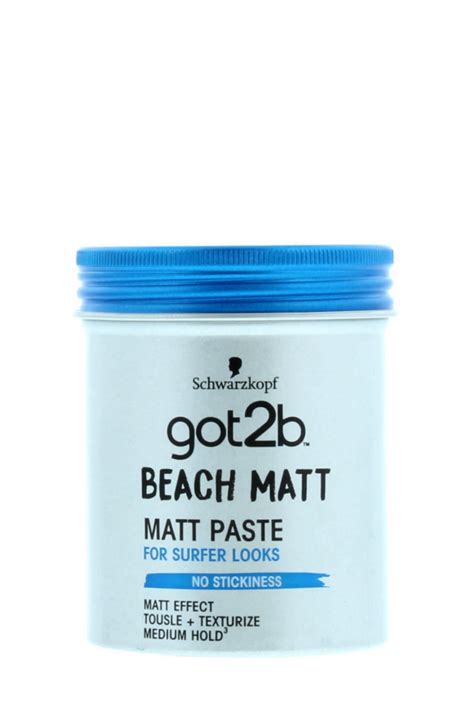 Schwarzkopf Got B Beach Matte Paste Ml Stylishcare