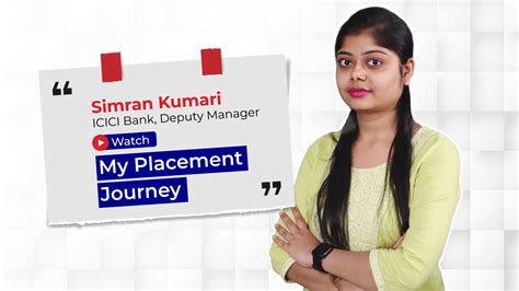 Timespro On Linkedin Placement Journey Of Simran Kumari Banking