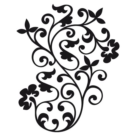 Sticker Voiture Fleurs Design Arabesque Stickers Stickers Nature