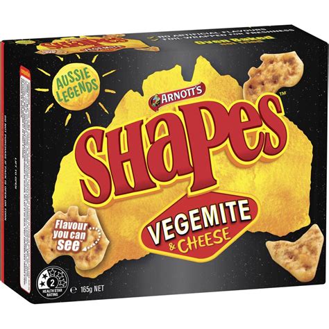 Arnott's Shapes Vegemite & Cheese - Dinkum