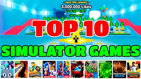 Top Simulator Games In Roblox Best Roblox Simulator Games