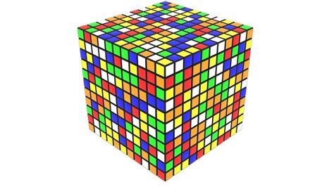 Rubiks Cube 11x11x11 3D model | CGTrader