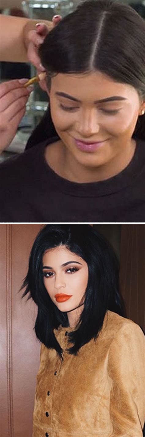 Kylie Jenner ear contouring | Latest celebrity hairstyles, Hair beauty ...