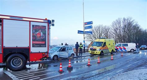 Gewonde Na Ongeval Met Vrachtwagen Op Gilzeweg Gilze En Rijen