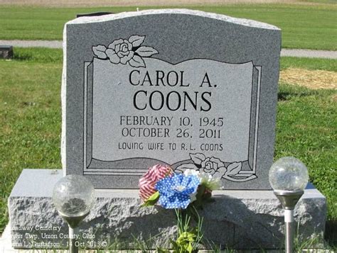 Carol A Collins Coons 1945 2011 Mémorial Find a Grave