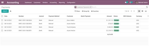 Customer Payments In Odoo 15 Payments In Odoo Accounting Module